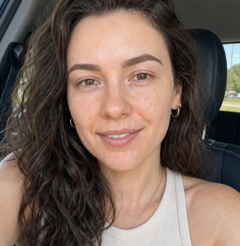 Sourcils après l’application de Browlyn